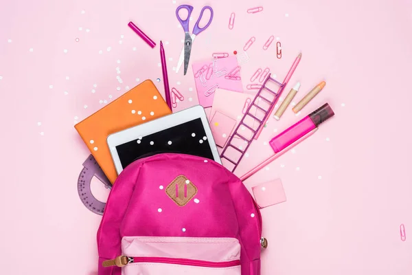 Various school supplies — Stock Photo, Image