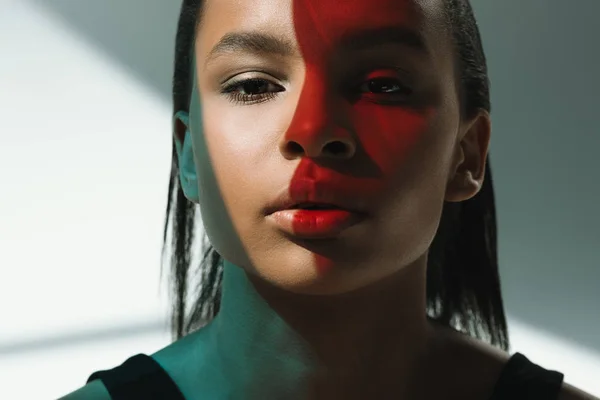 Afro americano elegante ragazza — Foto Stock