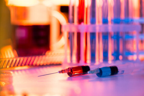 Научные инструменты в лаборатории
