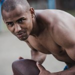 Male football player