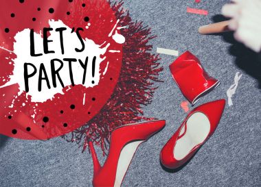 Katta kırmızı ayakkabılar 