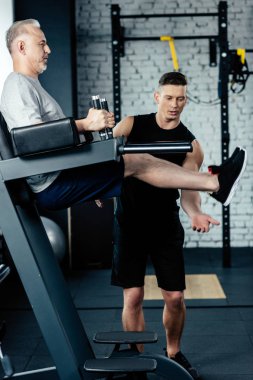 eğitmen ile üst düzey sporcu