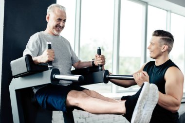 eğitmen ile üst düzey sporcu