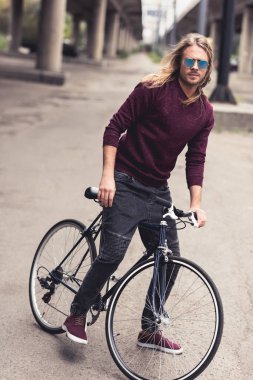 Vintage Bisiklet adamla