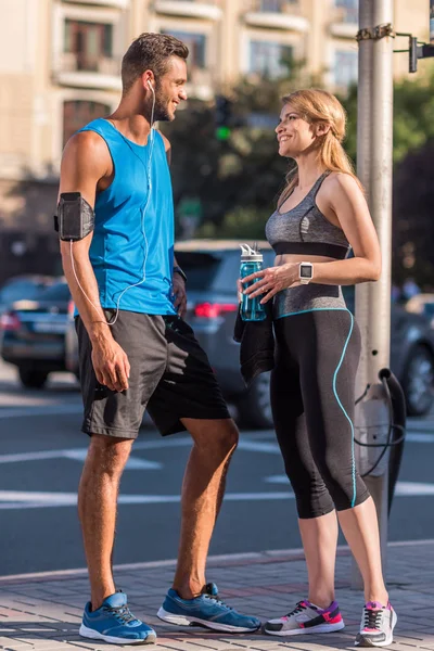 Sports couple — Stock Photo, Image