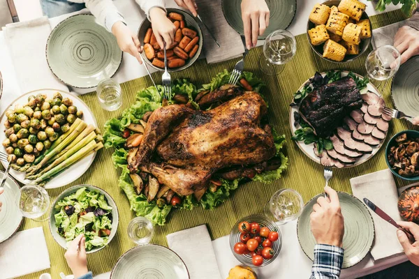 Thanksgiving diner — Stockfoto