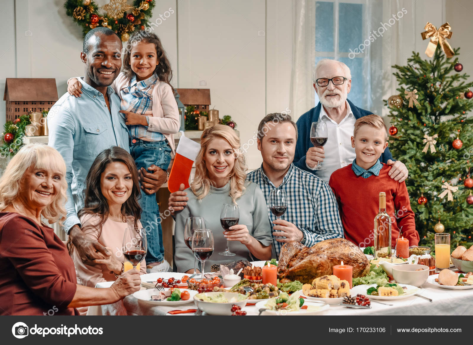 Large Family Celebrating Christmas Stock Photo By ArturVerkhovetskiy large-family-celebrating-christmas-stock-photo-by-arturverkhovetskiy
