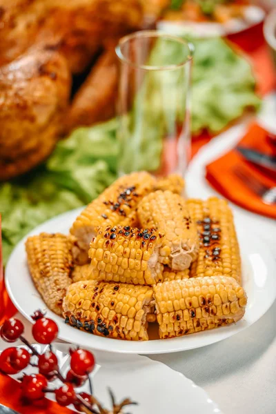 Grilled corn — Stock Photo, Image