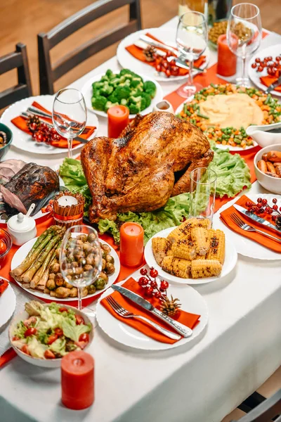 Christmas table — Stock Photo, Image