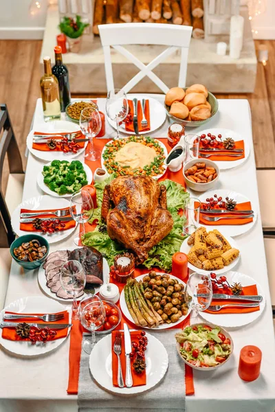 Christmas dinner — Stock Photo, Image