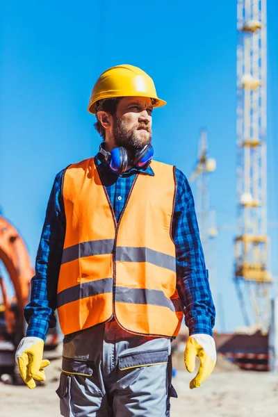 Trabalhador da construção — Fotografia de Stock