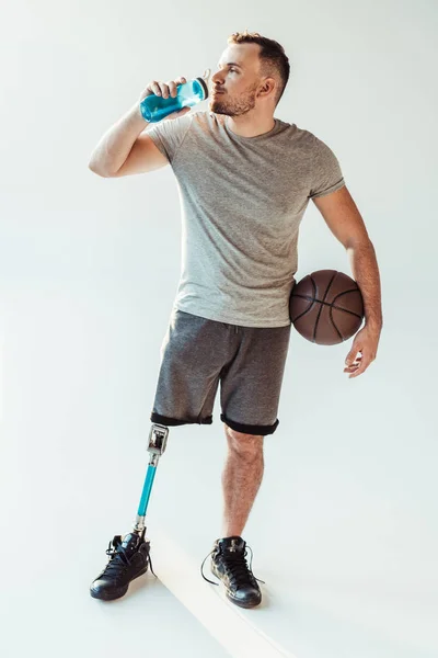 Jogador de basquete paralímpico — Fotografia de Stock