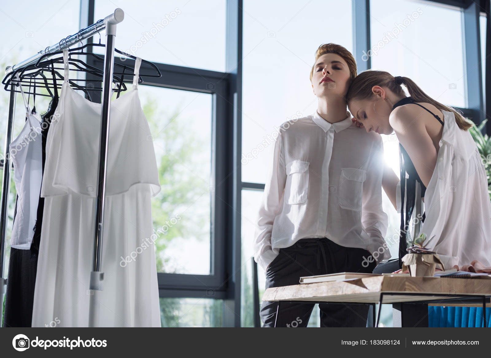 stylish lesbian photography Sexy nude photoshoot