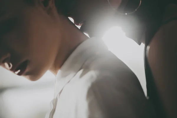 Close Shot Sensual Lesbian Couple — Stock Photo, Image