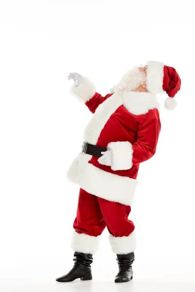 Santa Claus looking up — Stock Photo