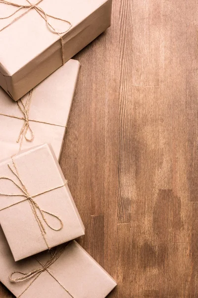 Pile of gift boxes — Stock Photo