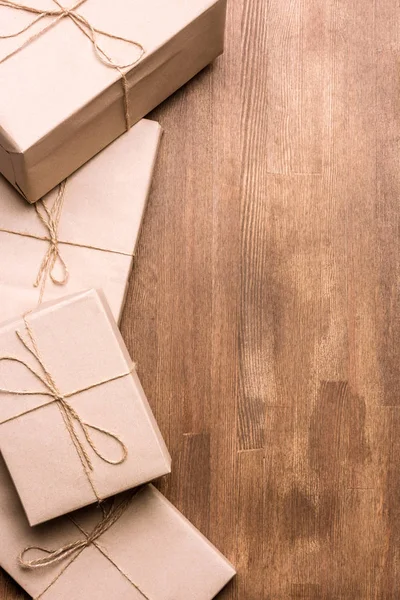 Montón de cajas de regalo — Stock Photo