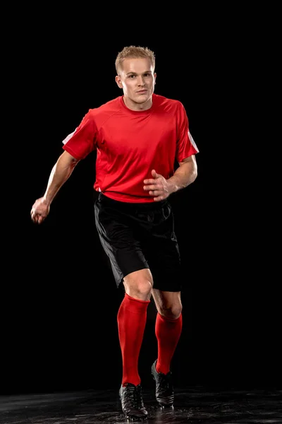 Fußballer in Uniform — Stockfoto