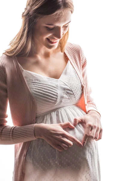 Mujer embarazada joven - foto de stock