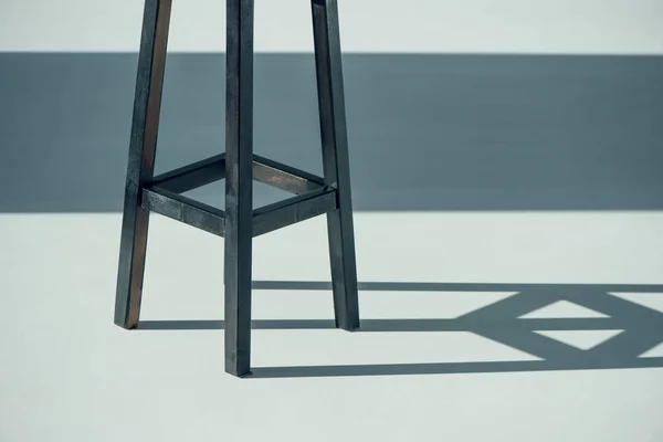 Wooden bar stool — Stock Photo