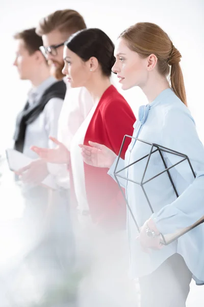 Group of young businesspeople — Stock Photo