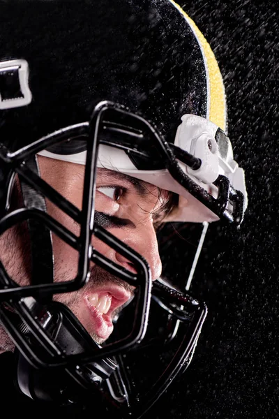 Man playing american football — Stock Photo