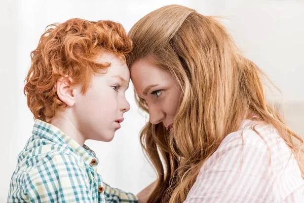 Mother and little son — Stock Photo