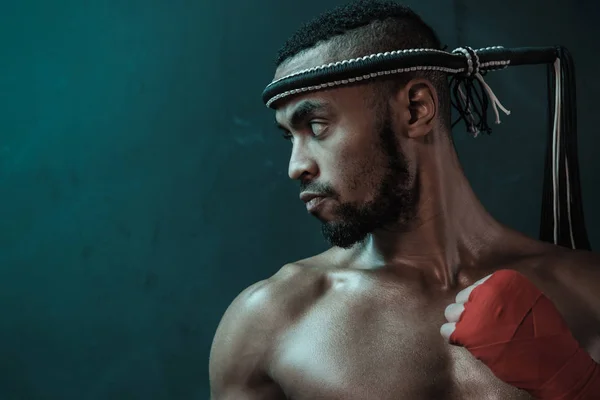 Muay Thai athlete — Stock Photo