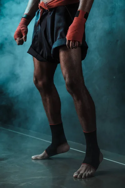 Atleta Muay Thai - foto de stock