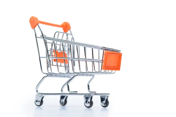 Little shopping cart — Stock Photo