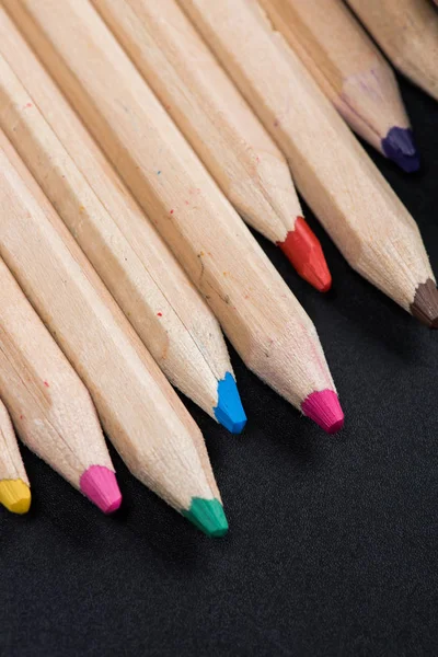 Set of color pencils — Stock Photo
