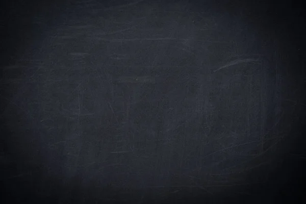 Empty black school chalkboard — Stock Photo