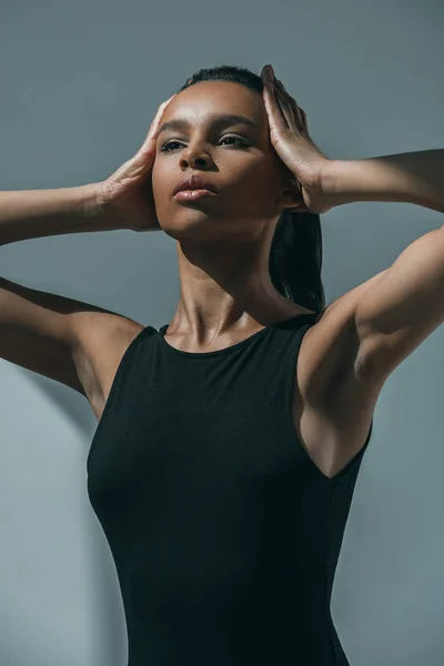 African american stylish girl — Stock Photo