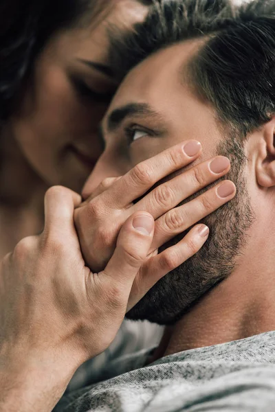 Young sensual couple — Stock Photo