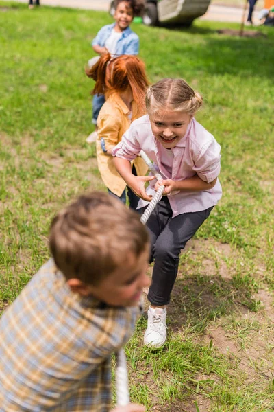 Pulling rope — Stock Photo