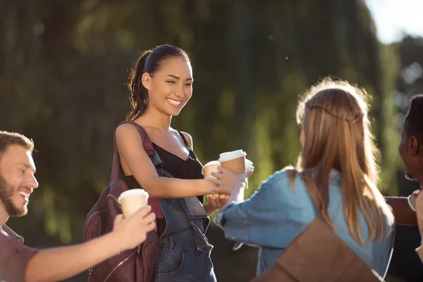 Students spending time together — Stock Photo