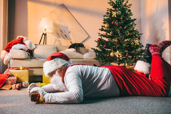 П'яний поганий Санта Клаус — Stock Photo