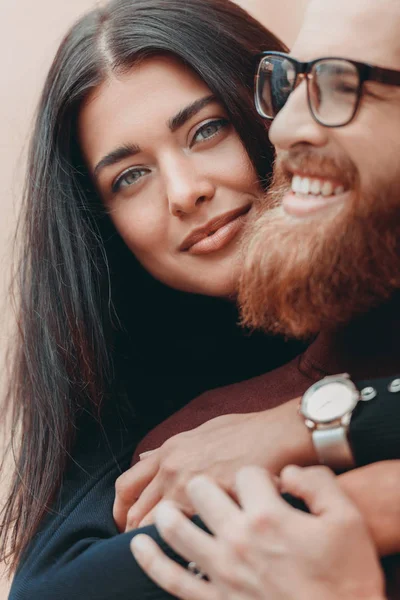 Young stylish couple — Stock Photo