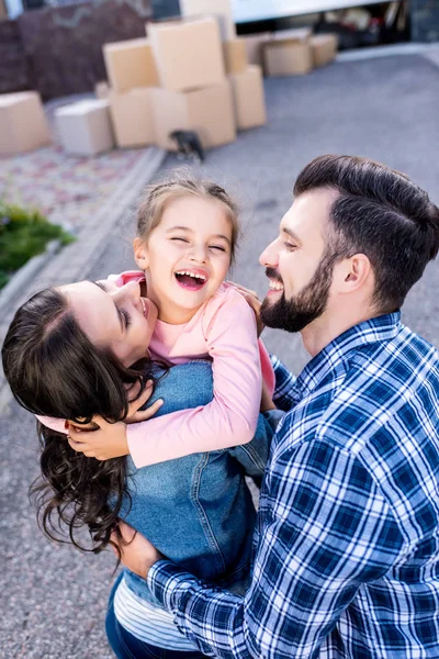 Young family — Stock Photo