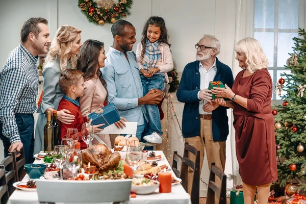 Celebrating christmas — Stock Photo