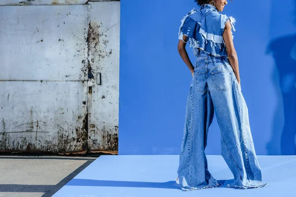 Stylish afro girl — Stock Photo