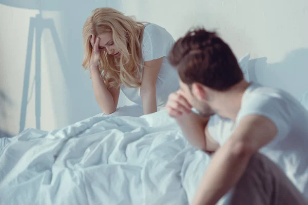 Couple having argument — Stock Photo