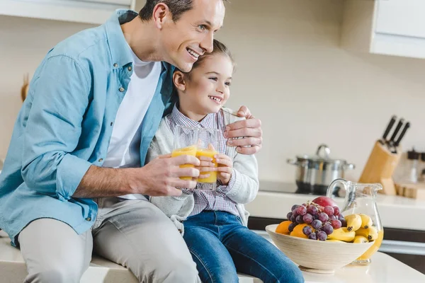 Vater und Tochter — Stockfoto