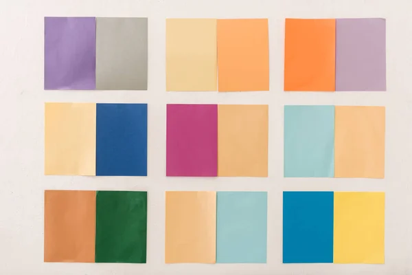 Tavolozza di colori a parete in ufficio moderno — Foto stock