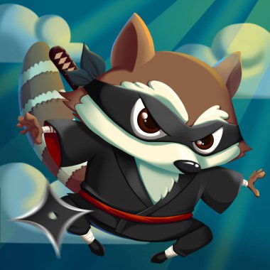 Ninja Kung-Fu Rakun