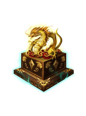 Çin antik Artifact, Jade Dragon mühür