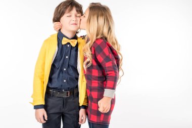 Yanak öğrenci içinde öpüşme kız öğrenci