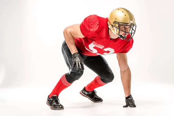 Football player in protective sportswear — Stock Photo, Image