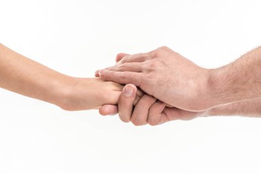 People holding hands clipart