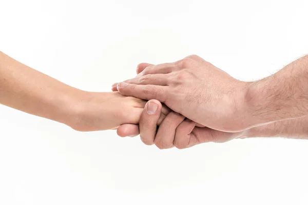 People holding hands — Stock Photo, Image